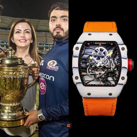 richard mille anant ambani price|anant ambani collection.